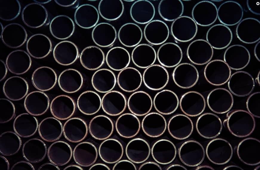 stacks of pipes